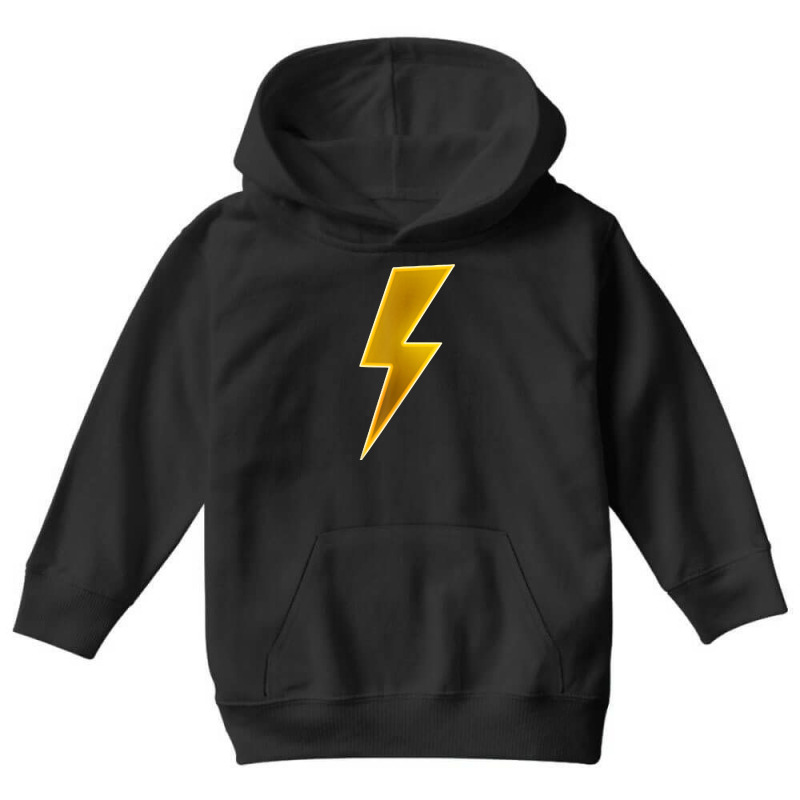 Men Women Kids Cool Yellow Lightning Bolt Thunder Print Gift T Shirt Youth Hoodie by cm-arts | Artistshot