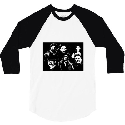 Kurt Russell And His Best Roles   Kurt Russell 3/4 Sleeve Shirt Designed By Bazgrafton