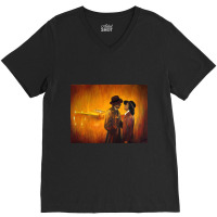 Casablanca Artwork Inspired In The End Of The Film Casablanca V-neck Tee | Artistshot