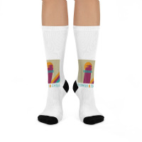 Retro Tower & Chill Tee   Gamer Titan Hunter Warlock T Shirt Crew Socks | Artistshot