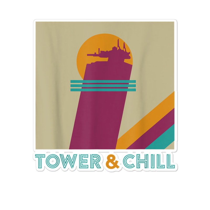 Retro Tower & Chill Tee   Gamer Titan Hunter Warlock T Shirt Sticker | Artistshot