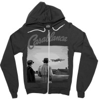 Casablanca Casablanca Illustration With Title Zipper Hoodie | Artistshot