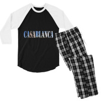 Casablanca Casablanca Men's 3/4 Sleeve Pajama Set | Artistshot