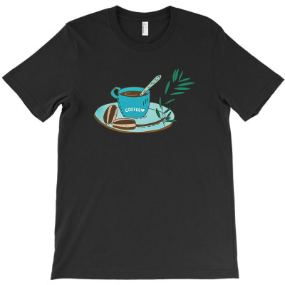 Afternoon Coffee Time T-shirt Designed By Laylai