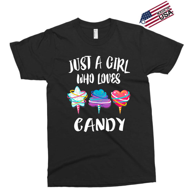 Just A Girl Who Loves Candy Gift Exclusive T-shirt | Artistshot