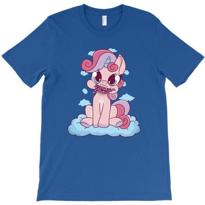 Candy Unicorn T-shirt Designed By Laylai