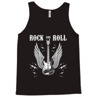 Rock And Roll Music Guitar Lovers Tank Top | Artistshot