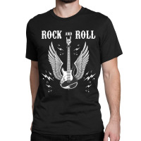 Rock And Roll Music Guitar Lovers Classic T-shirt | Artistshot