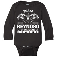 Team Reynoso Lifetime Member Gifts T Shirt Long Sleeve Baby Bodysuit | Artistshot