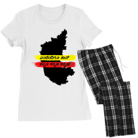 Yendendigu Kannada- Kannada Rajyotsava Design Women's Pajamas Set | Artistshot