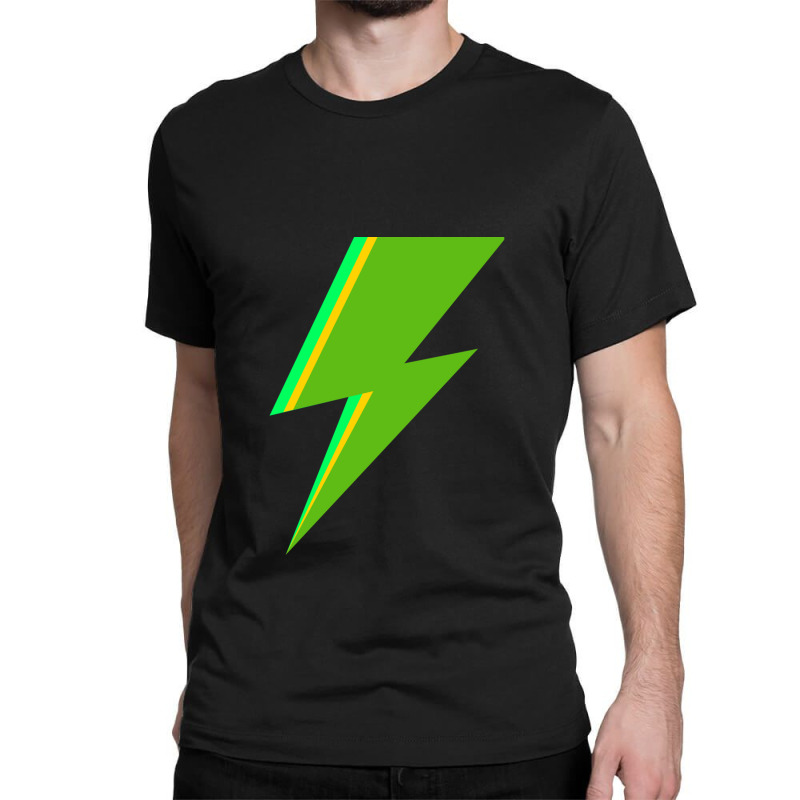 Bowie Green Lightning Bolt Premium Classic T-shirt by ShawnAllen | Artistshot