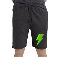 Bowie Green Lightning Bolt Premium Vintage Short | Artistshot