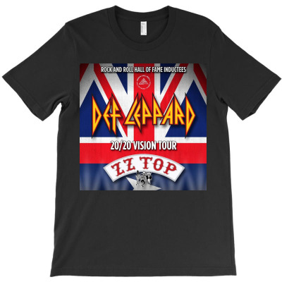 Def Zz Top Leppard Tour 2020 Masjan T-shirt Designed By Shirrie Ellswerth
