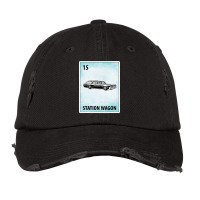 Station Wagon Mexican Cards T Shirt Vintage Cap | Artistshot