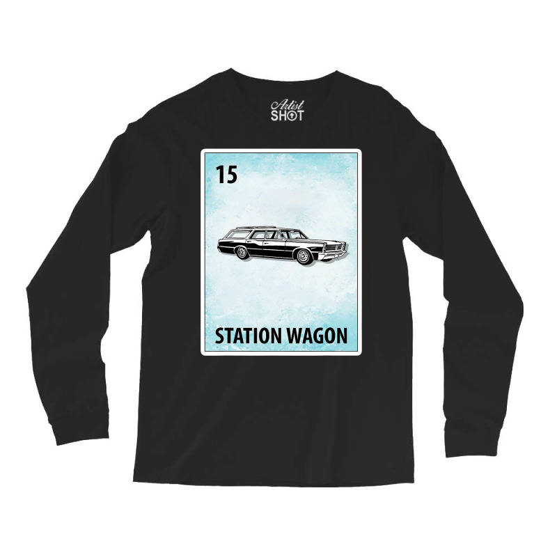 Station Wagon Mexican Cards T Shirt Long Sleeve Shirts by Michael Ellis | Artistshot