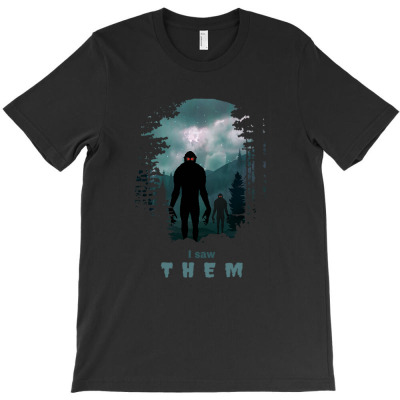 I Saw Them In The Dark Forest T-shirt Designed By Laylai