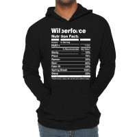 Wilberforce Nutrition Facts College University T Shirt Lightweight Hoodie | Artistshot