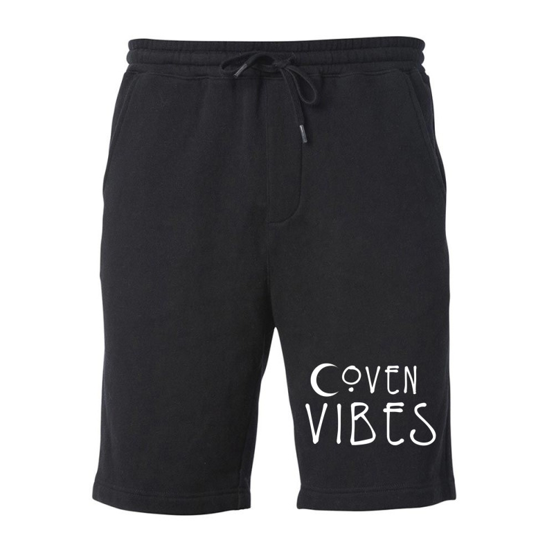 Coven Vibes Witch Wiccan And Pagan Halloween Fleece Short by cm-arts | Artistshot