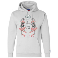 Wild And Free Ballerina Dancer Skeleton Western Halloween T Shirt Champion Hoodie | Artistshot