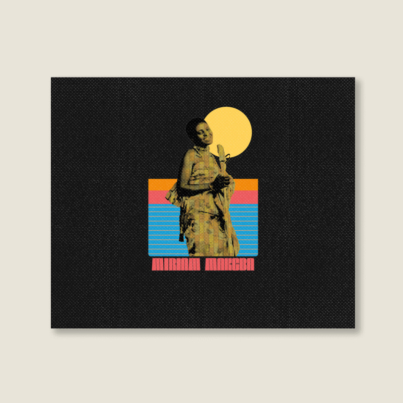 Miriam Makeba Landscape Canvas Print | Artistshot