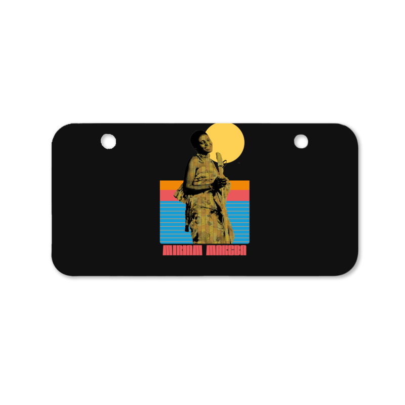 Miriam Makeba Bicycle License Plate | Artistshot