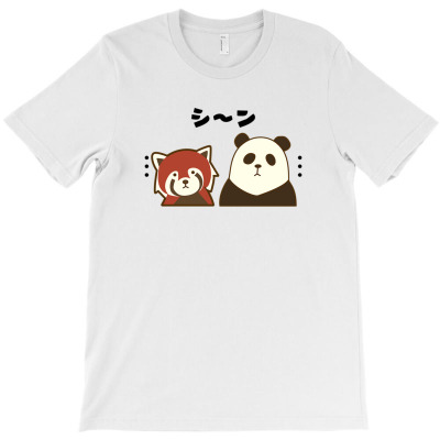 Silent Pandas T-shirt Designed By Laylai