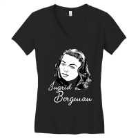 Ingrid Bergman I B Women's V-neck T-shirt | Artistshot