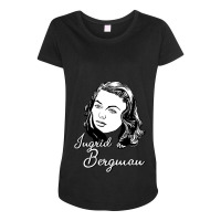 Ingrid Bergman I B Maternity Scoop Neck T-shirt | Artistshot