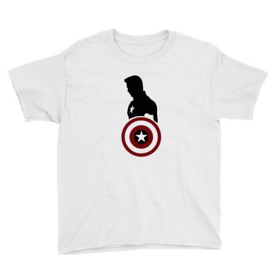 Captain Aamerica Youth Tee Designed By Alfatih