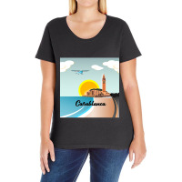 Morocco Casablanca Morocco Ladies Curvy T-shirt | Artistshot