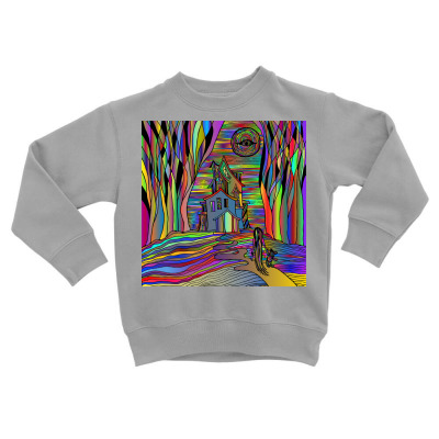 Vintage Art Colors Old Fashion T-shirts Toddler Sweatshirt Designed By Arnaldo Da Silva Tagarro