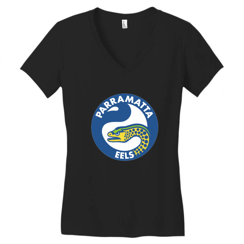 Parramatta Eels Women's V-Neck T-Shirt by cm-arts | Artistshot