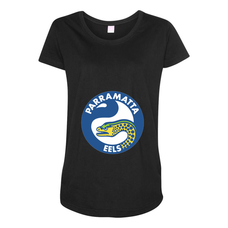 Parramatta Eels Maternity Scoop Neck T-shirt by cm-arts | Artistshot