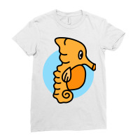 Baby Seahorse Ladies Fitted T-shirt | Artistshot