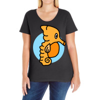 Baby Seahorse Ladies Curvy T-shirt | Artistshot