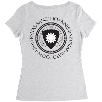 Saint John's University Seals Women's Triblend Scoop T-shirt Designed By Sophiavictoria