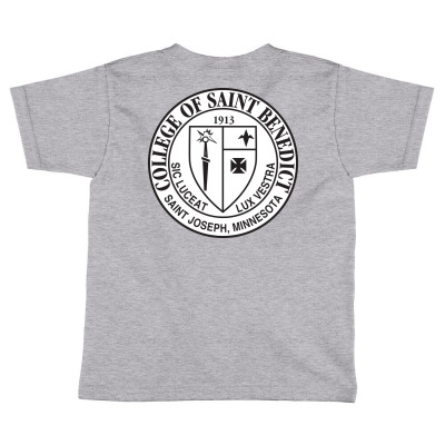 College Of Saint Benedict Toddler T-shirt Designed By Sophiavictoria