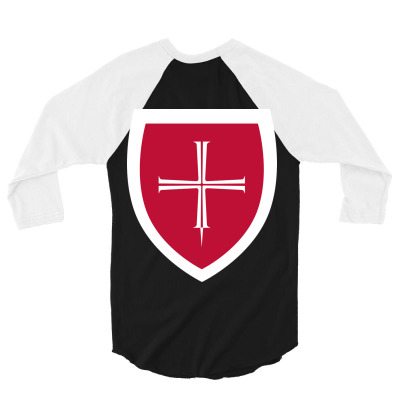Shield 3/4 Sleeve Shirt Designed By Sophiavictoria