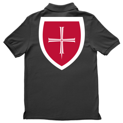 Shield Men's Polo Shirt Designed By Sophiavictoria