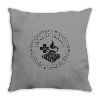 Saint Mary's University Of Minnesota Throw Pillow Designed By Sophiavictoria