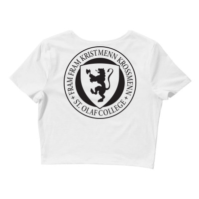 St. Olaf College Crop Top Designed By Sophiavictoria
