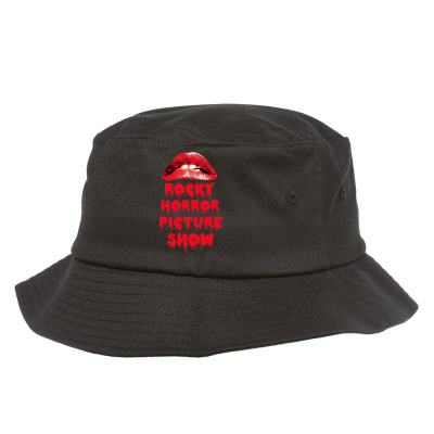 Rocky Horror Picture Show Lips Bucket Hat Designed By Ande Ande Lumut