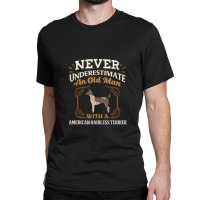 American Hairless Terrier Father Classic T-shirt | Artistshot