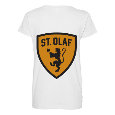 St. Olaf College Maternity Scoop Neck T-shirt Designed By Sophiavictoria