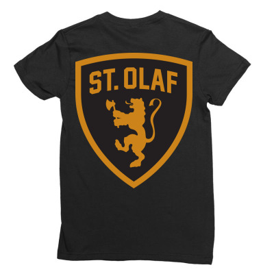 St. Olaf College Ladies Fitted T-shirt Designed By Sophiavictoria