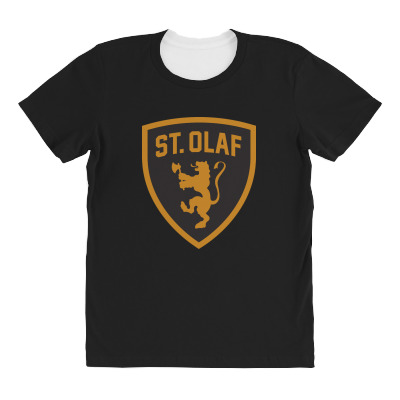 St. Olaf College All Over Women's T-shirt Designed By Sophiavictoria