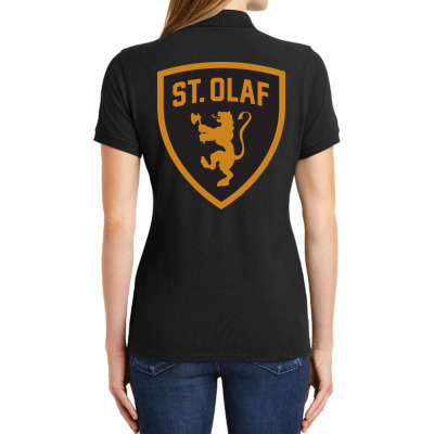 St. Olaf College Ladies Polo Shirt Designed By Sophiavictoria