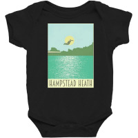 Hampstead Heath, Hampstead Heath Vintage, Hampstead Heath Art, Hampste Baby Bodysuit | Artistshot