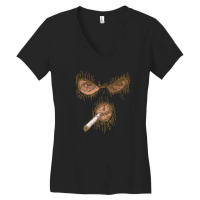 Mask Ed Intru Der Women's V-neck T-shirt | Artistshot