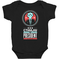 Vote Cthulhu For President Sarcastic Political Satire Premium T Shirt Baby Bodysuit | Artistshot